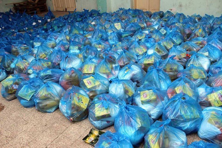 A Food Basket… A Lifeline for a Family